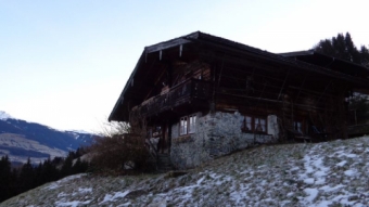 Januar 2014: Kuhstadl-Alm in Hollersbach