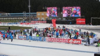 Wenig Schnee - gute Stimmung. Nein: BEGEISTERUNG!