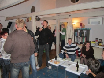 Oktober 2012: Üraschungsparty zum Burzeltag